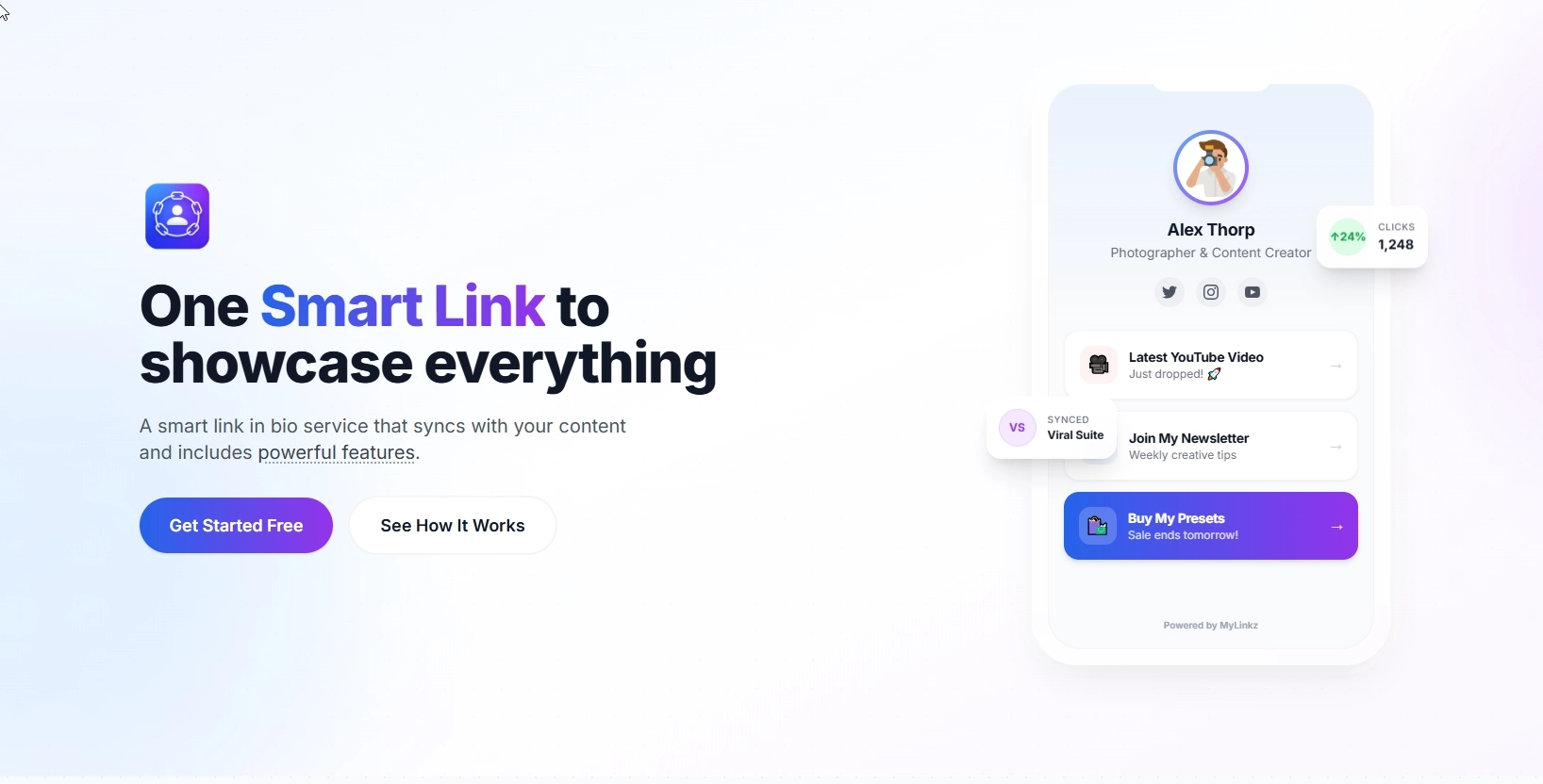 Introducing Our Own Link in Bio Service